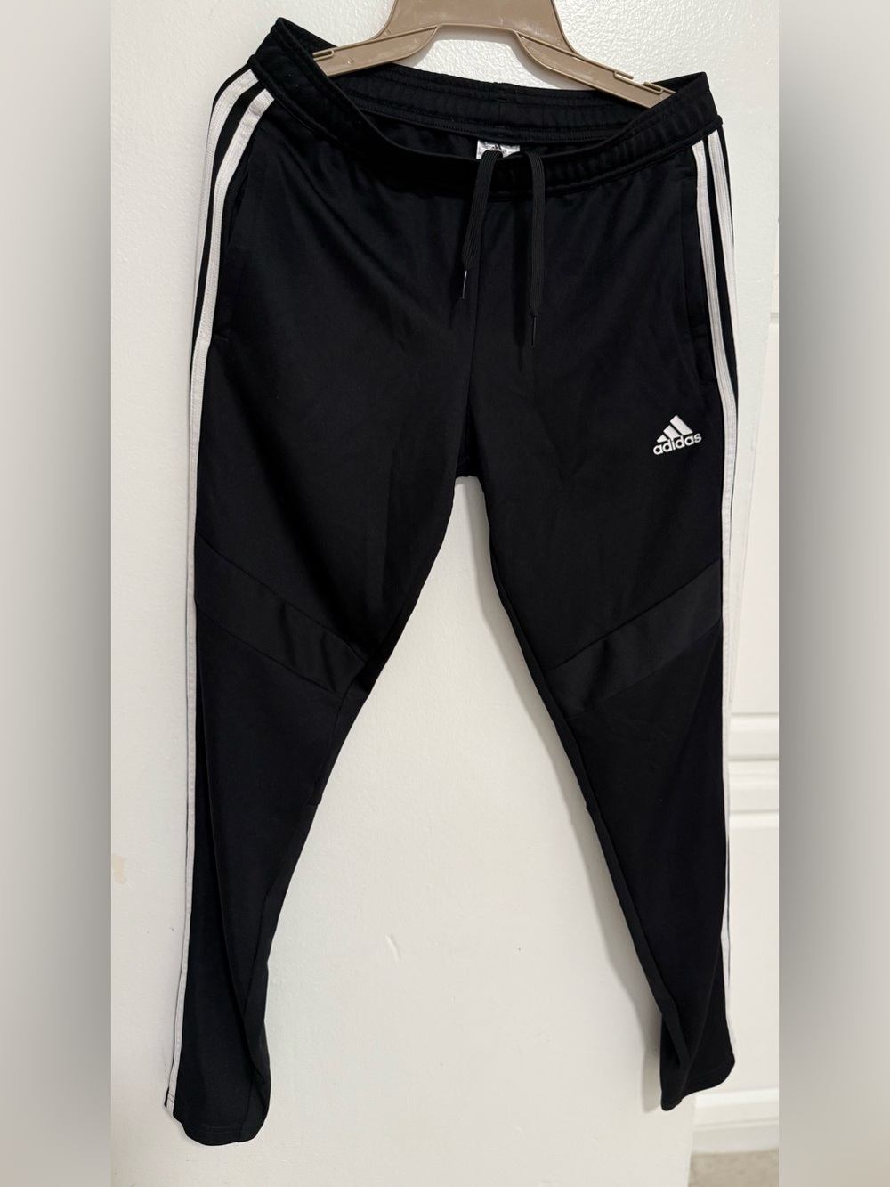 ADIDAS - Climacool Black Three-Stripe Track Pants - Womens Size S